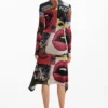Printed Dress Mouths