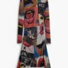 Printed Dress Mouths