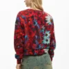 Printed Heart Sweatshirt
