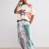 Printed Jeans