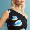 Printed Knit Dress M. C. Lacroix