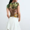 Printed Knit T-Shirt