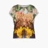 Printed Knit T-Shirt