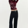 Printed Long-Sleeve T-Shirt