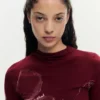 Printed Long-Sleeve T-Shirt
