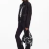 Printed Medium Bag with Buckles