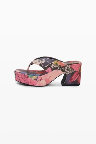 Printed Platform Sandal
