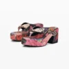 Printed Platform Sandal