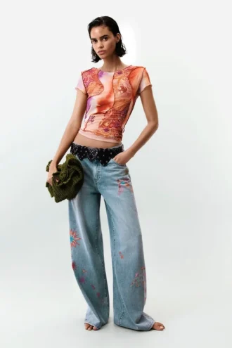 Printed Short Sleeve T-Shirt