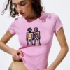 Printed Short Sleeve T-Shirt