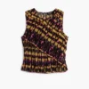 Printed Sleeveless Blouse
