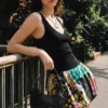 Printed Strappy Dress M. C. Lacroix