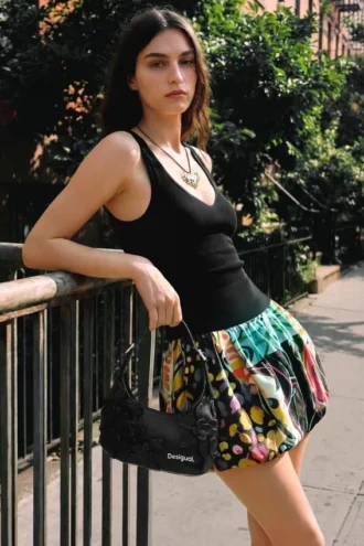 Printed Strappy Dress M. C. Lacroix