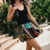 Printed Strappy Dress M. C. Lacroix