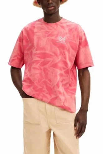 Printed T-Shirt with Gradient Effect