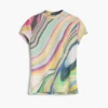 Printed Wavy T-Shirt
