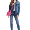 Push-Up Floral Skinny Jeans