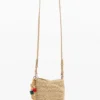 Raffia Mobile Phone Holder Charms