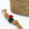 Raffia Mobile Phone Holder Charms