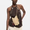 Raffia Mobile Phone Holder Charms