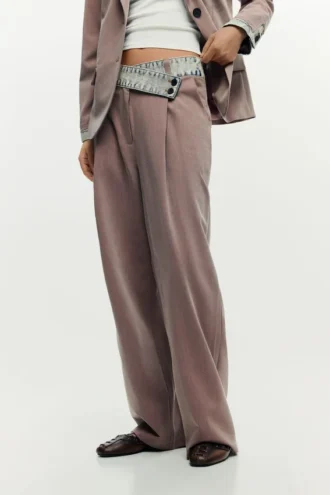 Recycled Pink Trousers