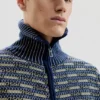 Retro Zipper Sweater