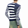 Rib Striped Sweater