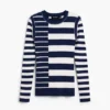 Rib Striped Sweater