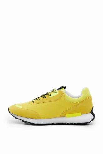 Rubberised Running Sneakers