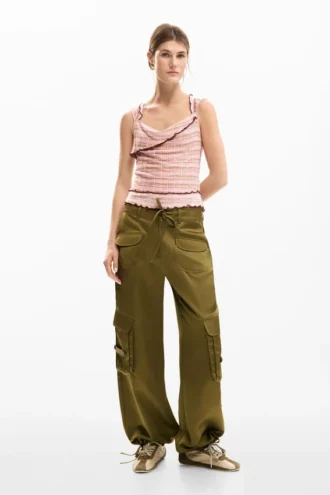 Ruffled T-Shirt