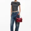 Shiny Flap Bag