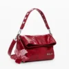 Shiny Flap Bag