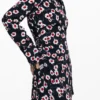 Short Floral Shirt Dress