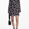 Short Floral Shirt Dress