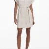 Short Perforated Dress