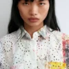 Short-Sleeve Cotton Shirt