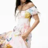 Short Sleeve Dress 100% Cotton