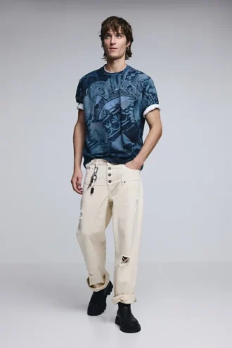 Short Sleeve Mosaic T-Shirt