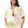 Short-Sleeved Floral Shirt