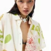 Short-Sleeved Floral Shirt