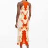 Side Flowers Dress