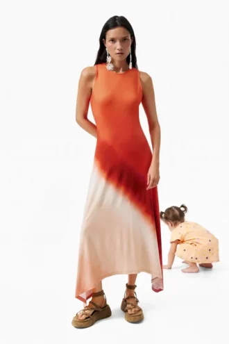 Sleeveless Knit Dress