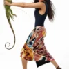 Sleeveless Printed Dress