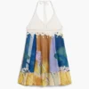 Sleeveless Printed Dress