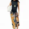 Sleeveless Printed Dress