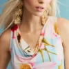 Sleeveless Printed Dress
