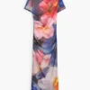 Sleeveless Printed Dress
