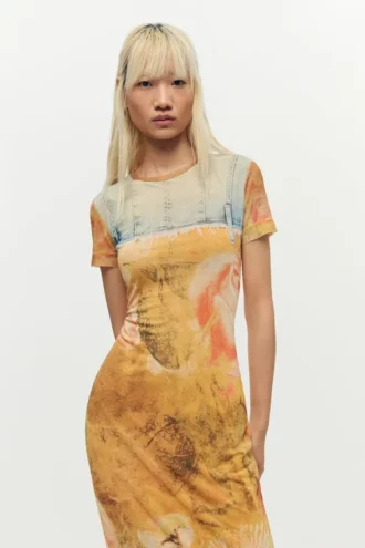 Slim Hybrid Dress