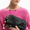 Small Bag Embossed Flowers