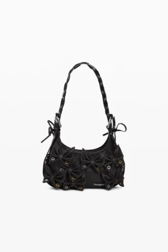 Small Bag with Butterfly Appliques